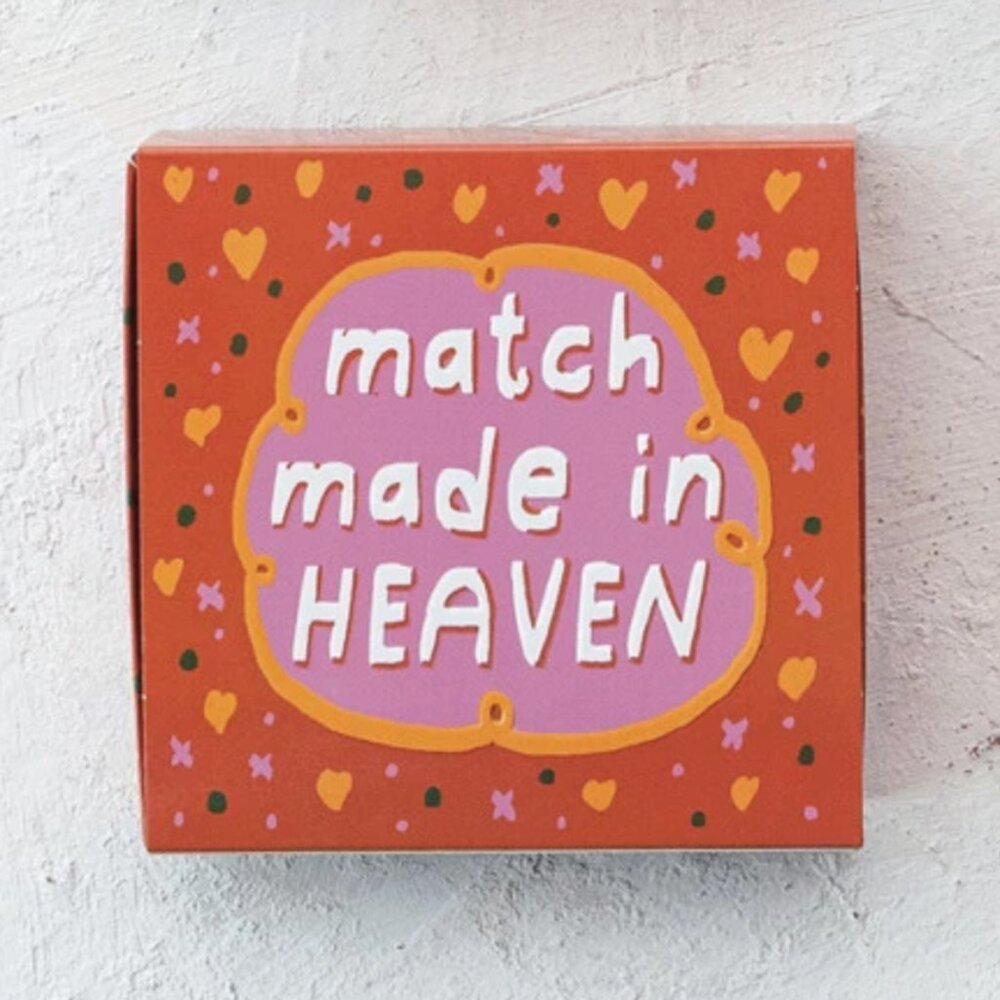 Creative Co-op Safety Matches in Matchbox - Match Made in Heaven